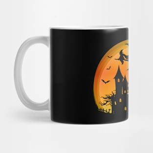 Spooky Moon Halloween Witch Monster Ghost Pumpkin 11 Mug